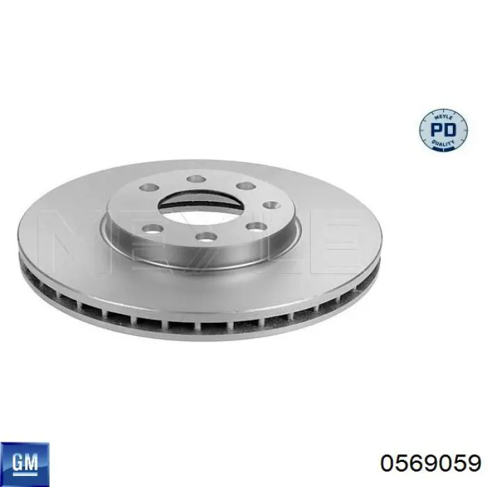 Купить 0569059 General Motors Ротор тормозной
