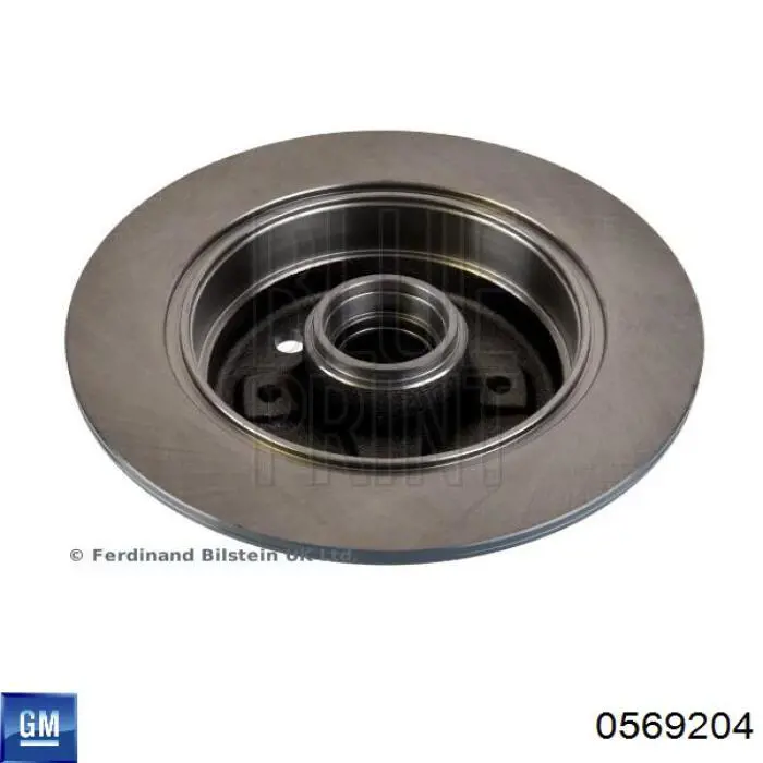 Задний тормозной диск General Motors 0569204 цена, от 40.23 USD