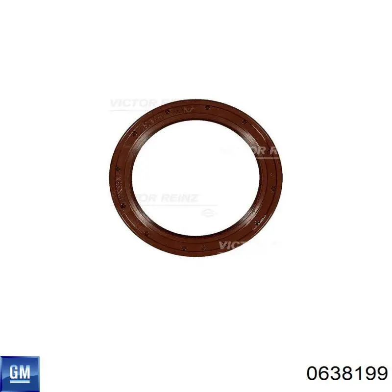 Сальник коленчатого вала General Motors 0638199 цена, от 3.43 USD