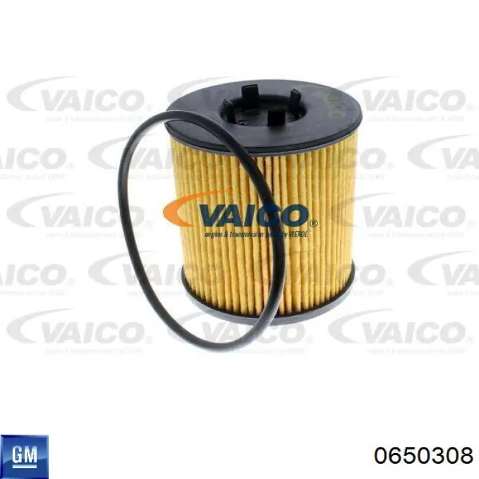 Фильтр масла General Motors 0650308