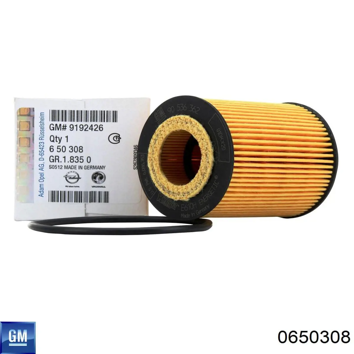 Фильтр очистки масла центробежный General Motors 0650308 цена, от 3.67 USD