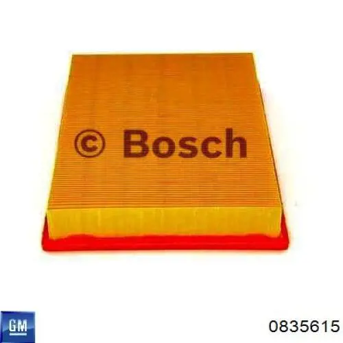 0835615 General Motors Воздушный фильтр двигателя