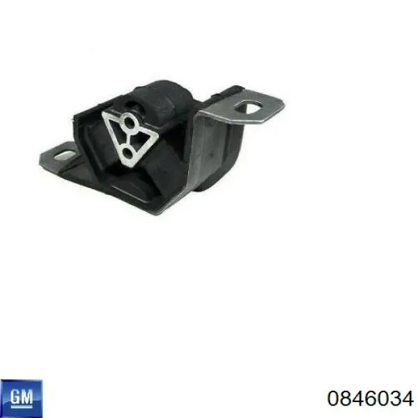 Купить 0846034 Opel Кронштейн подушки (опоры) двигателя задней