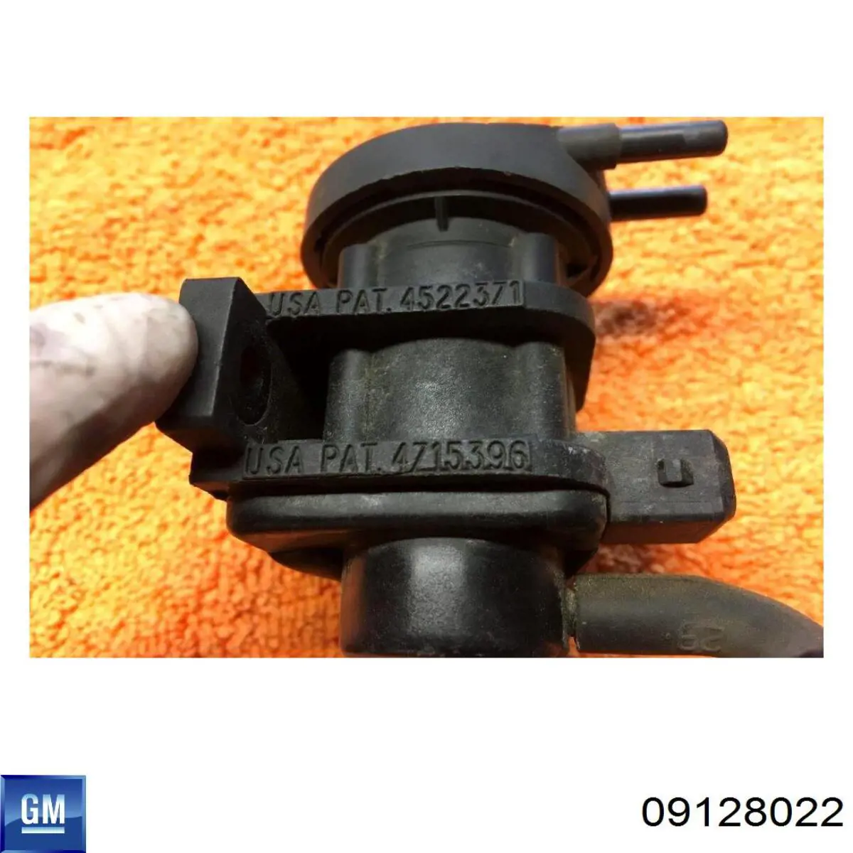 Купить 09128022 General Motors Клапан преобразователь давления наддува (соленоид) 