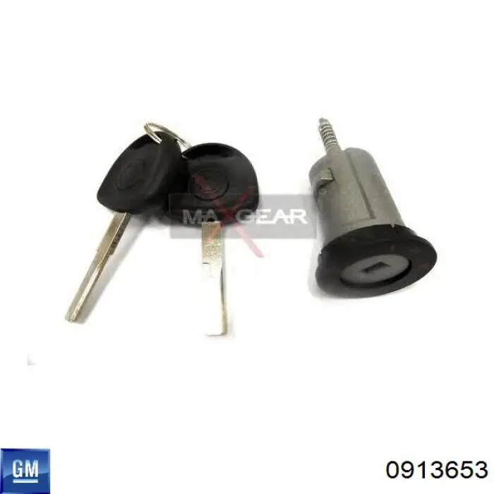 Купить 0913653 General Motors Личинка замка зажигания