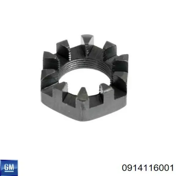 Гайка ступицы задней General Motors 08967950