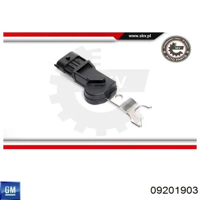 Датчик распредвала 09201903 General Motors