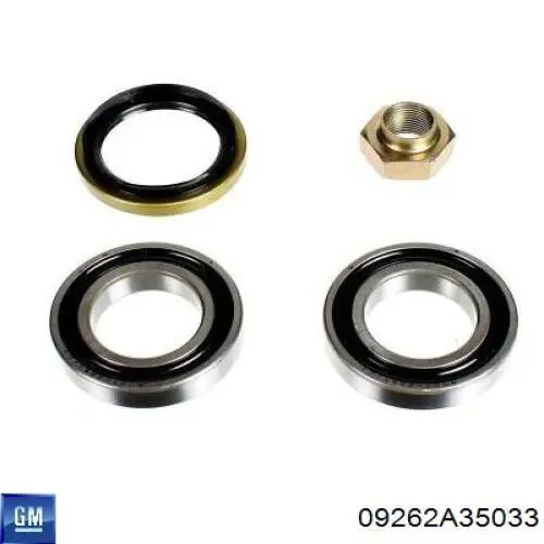 Подшипник полуоси переднего моста General Motors 09262A35033 цена, от 6.63 USD