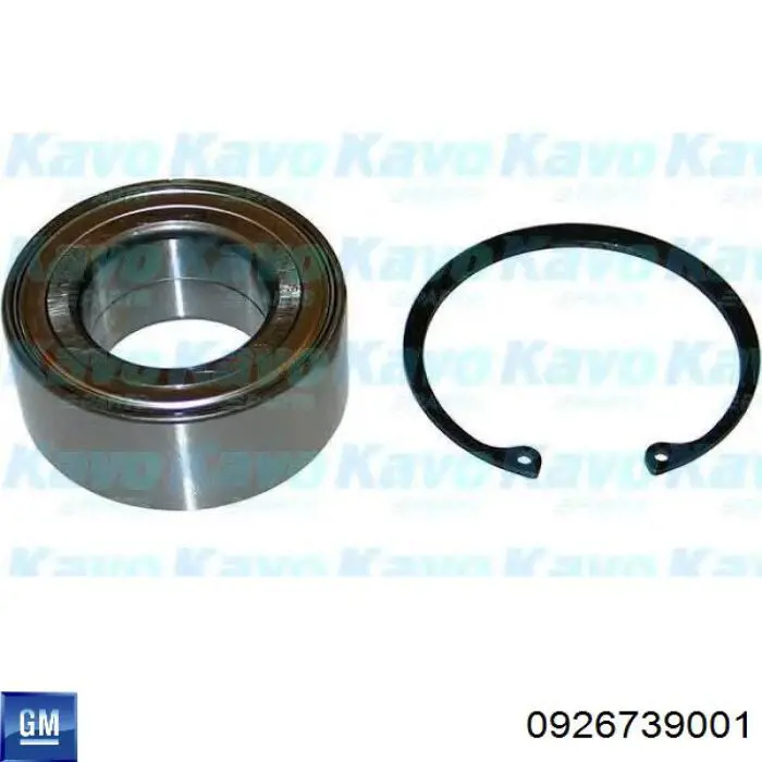 Комплект подшипника ступицы колеса General Motors 0926739001 цена, от 10.40 USD