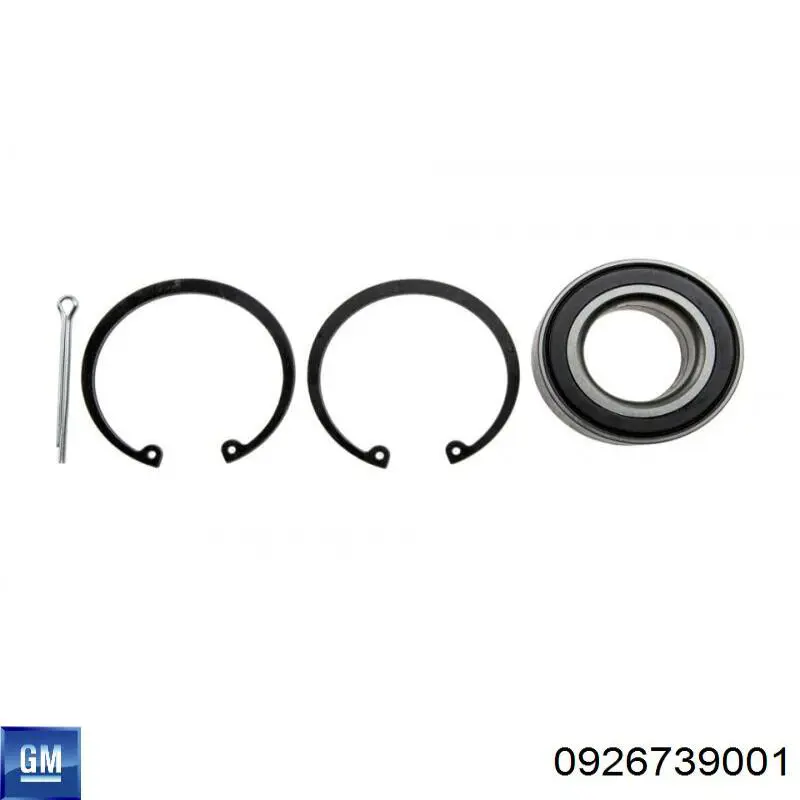 Подшипник ступицы 0926739001 General Motors