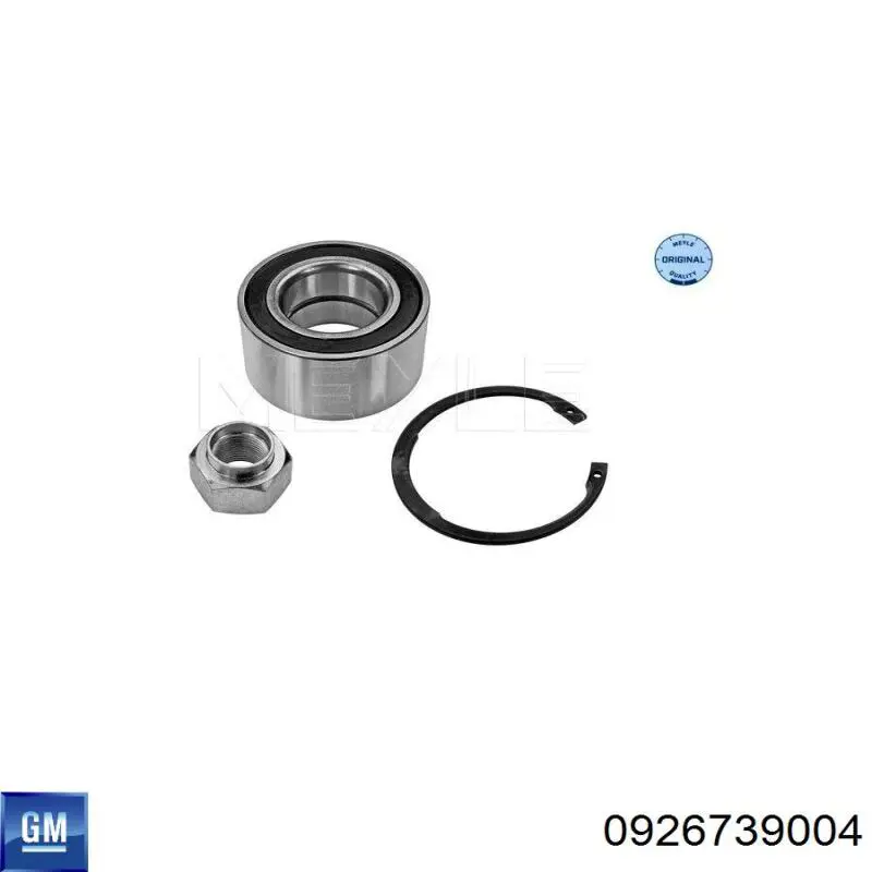Комплект подшипника ступицы колеса General Motors 0926739004 цена, от 18.86 USD