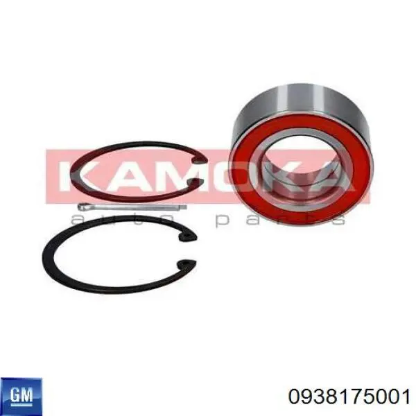 Кольцо стопорное подшипника передней ступицы General Motors 94535122 цена, от 0.22 USD