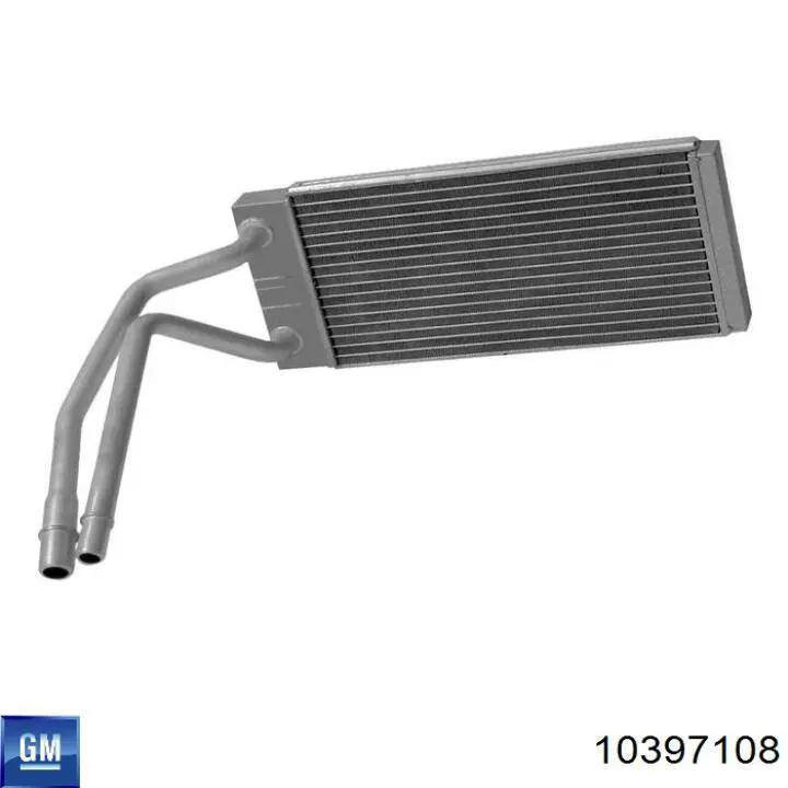 10397108 General Motors радиатор печки