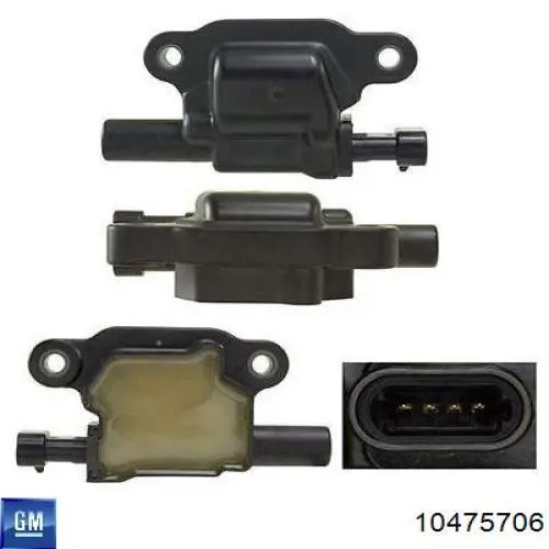 Купить 10475706 General Motors Корпус катушек зажигания