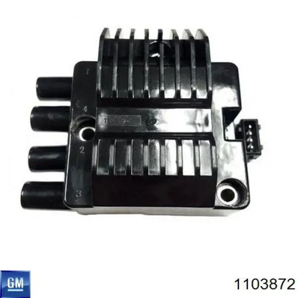 1103872 GM Bobina original y equivalente