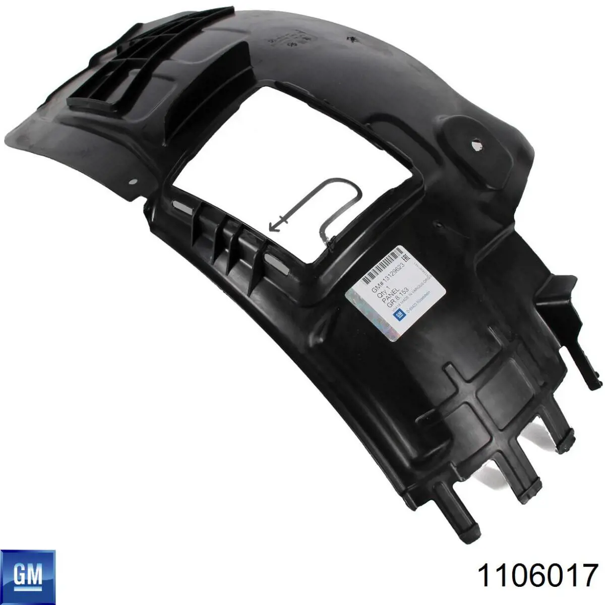 FP5210387 FPS Подкрылок переднего крыла, левый передний