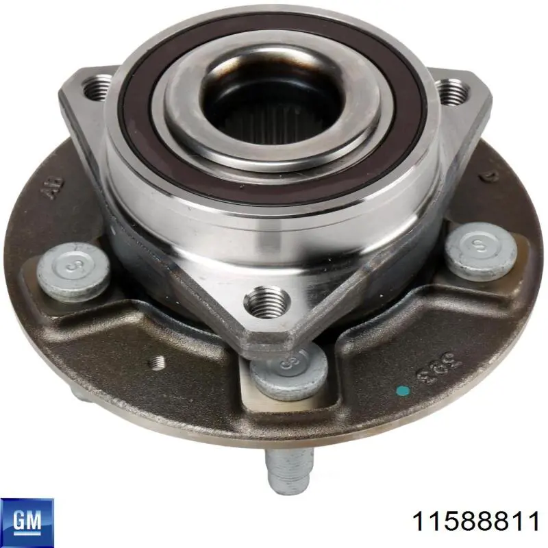 Parafuso de roda 11588811 General Motors