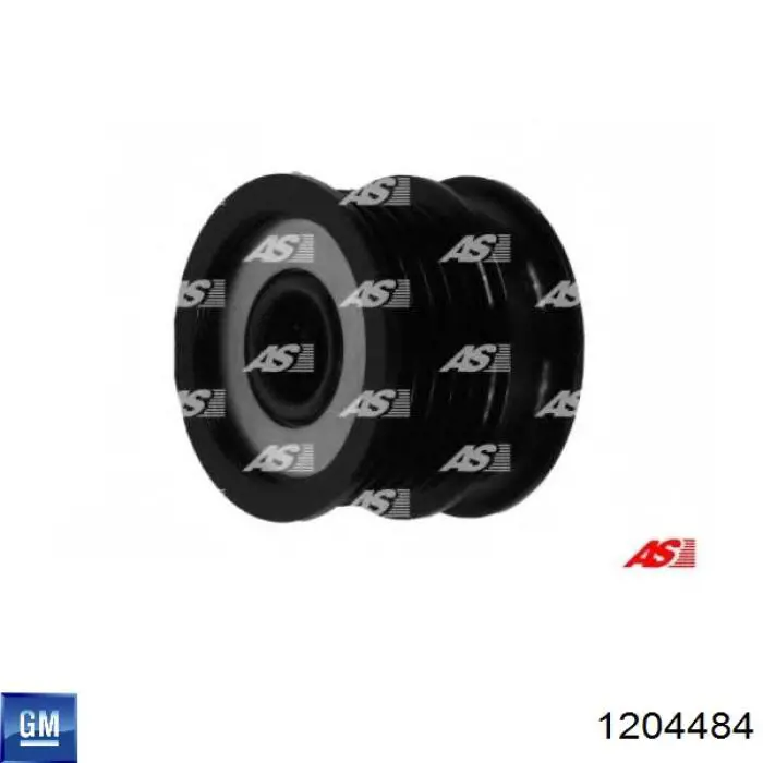 Купить 1204484 General Motors Шкив ремня генератора