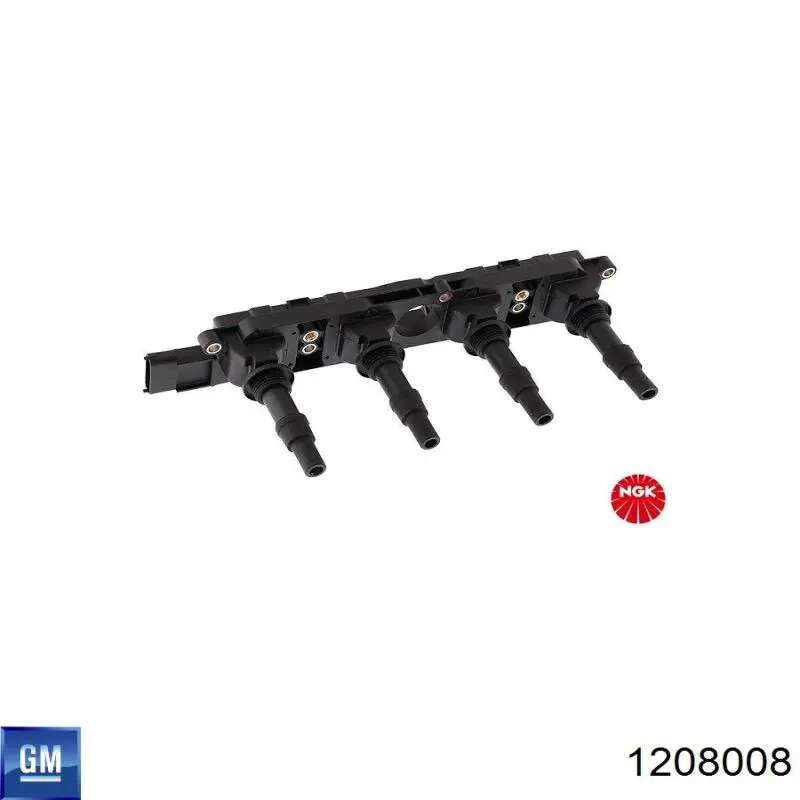 Катушка зажигания 1208008 General Motors