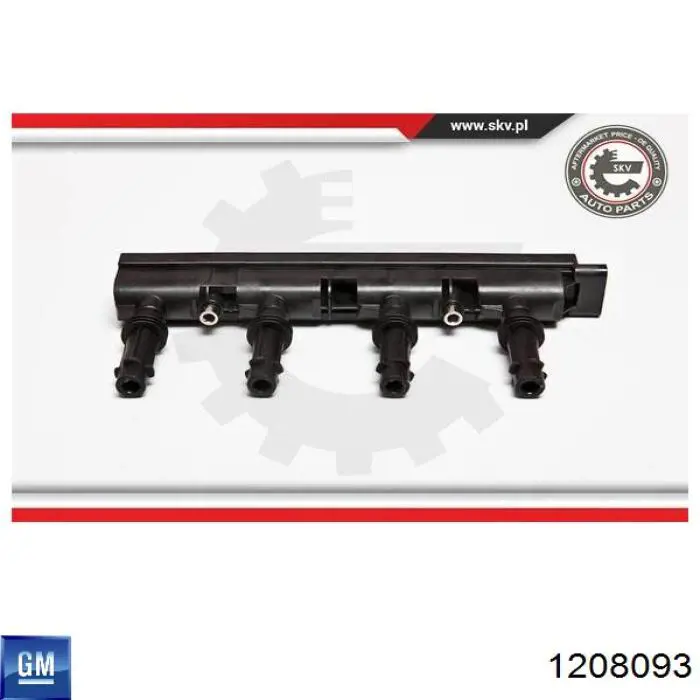 Купить 1208093 General Motors Катушка зажигания