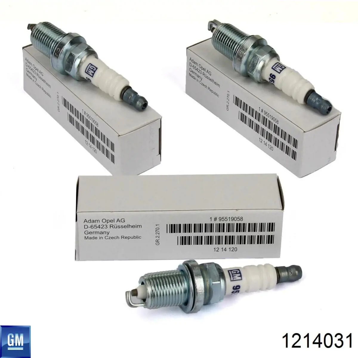 Свеча зажигания General Motors 1214031 цена, от 3.45 USD