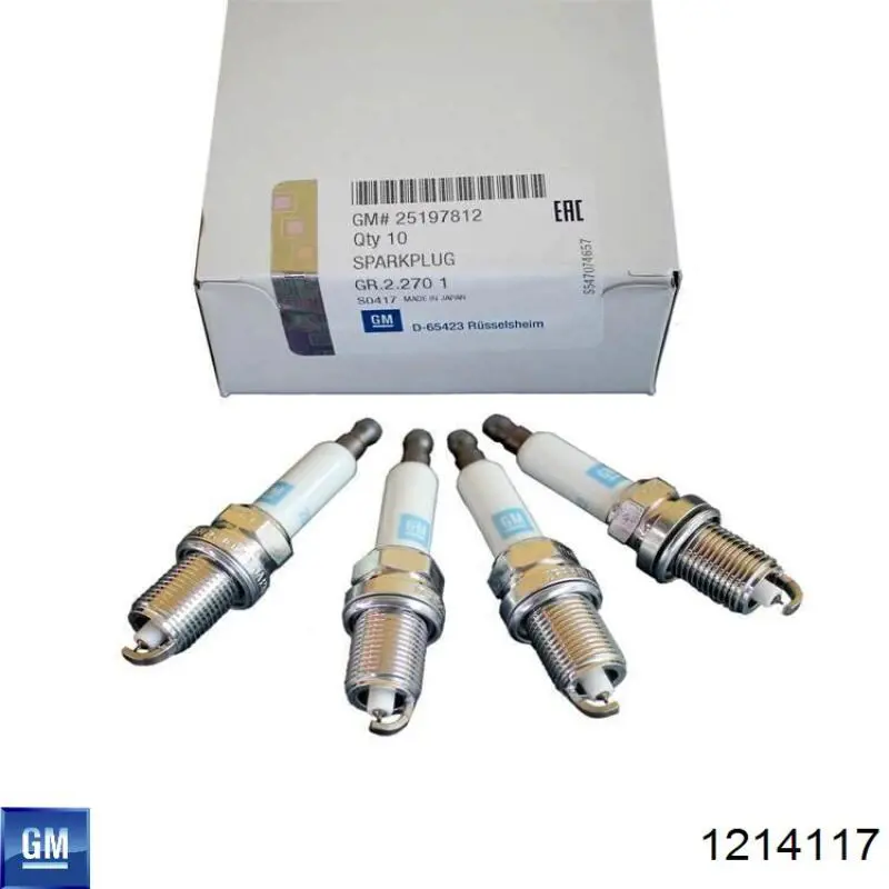 Свеча зажигания General Motors 1214117 цена, от 2.81 USD