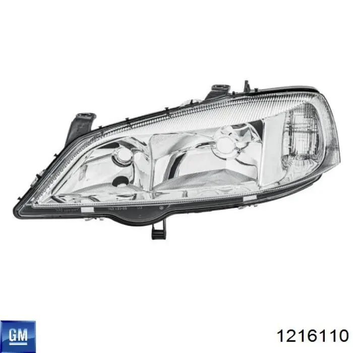 Левая фара 1216110 General Motors