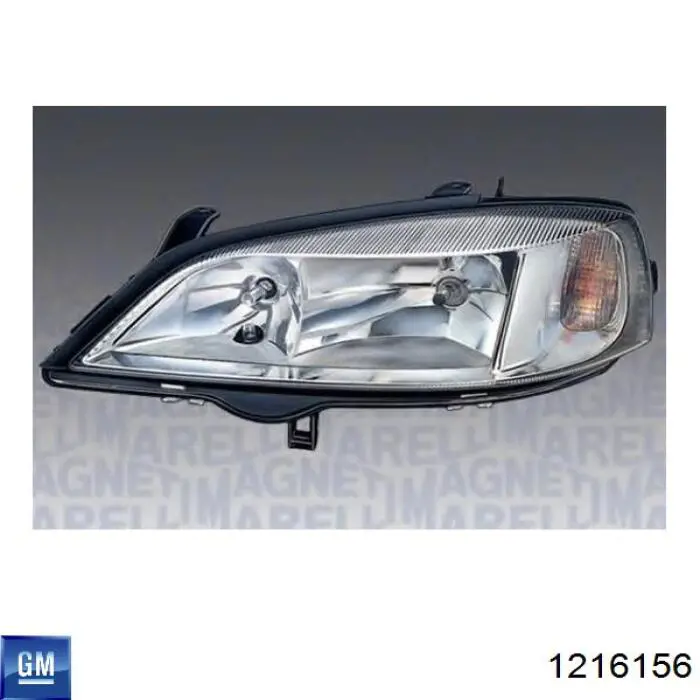 Фара правая General Motors 1216156