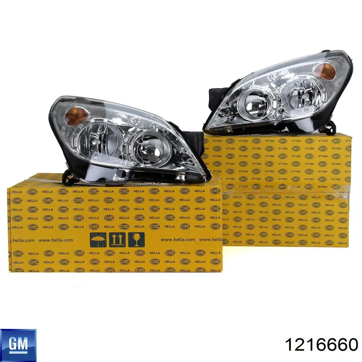 Купить 1216660 General Motors Фара основная правая