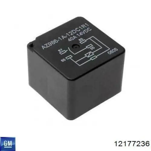 Реле поворотников General Motors 12177236