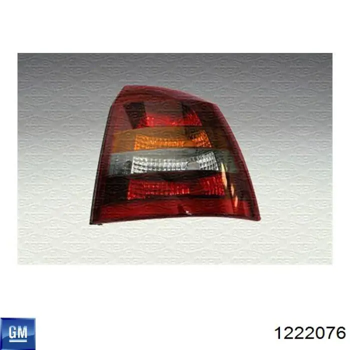 1222076 General Motors фонарь задний правый