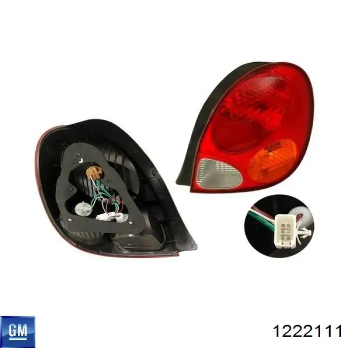 Задняя левая фара Depo/Loro/Abakus FP5206F1E цена, от 45.12 USD