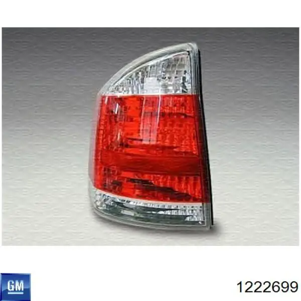 Купить 1222699 General Motors Задняя правая фара