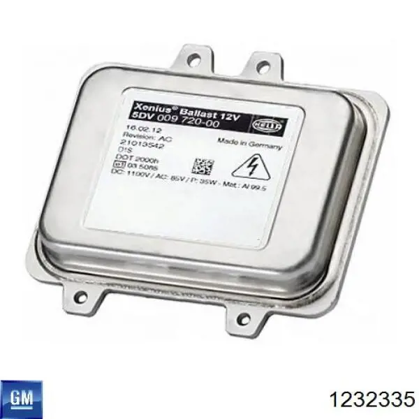 1232335 General Motors Блок розжига (ксенон)