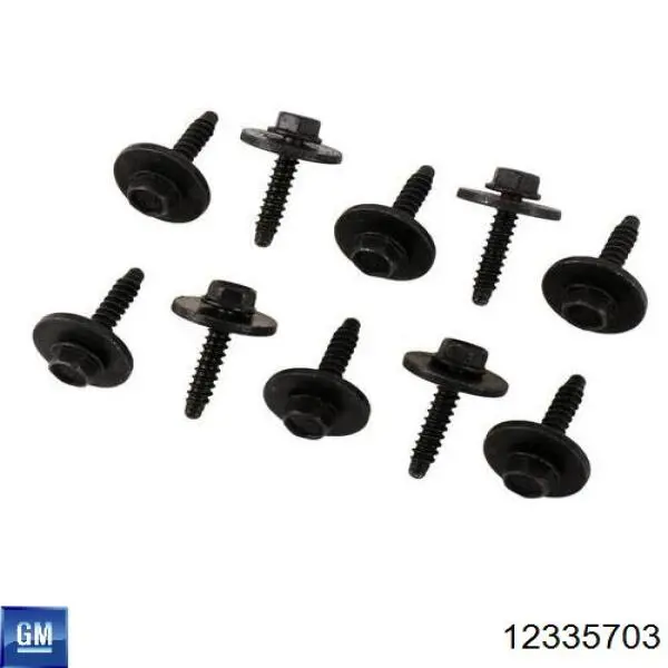 Задний бампер 12335703 General Motors