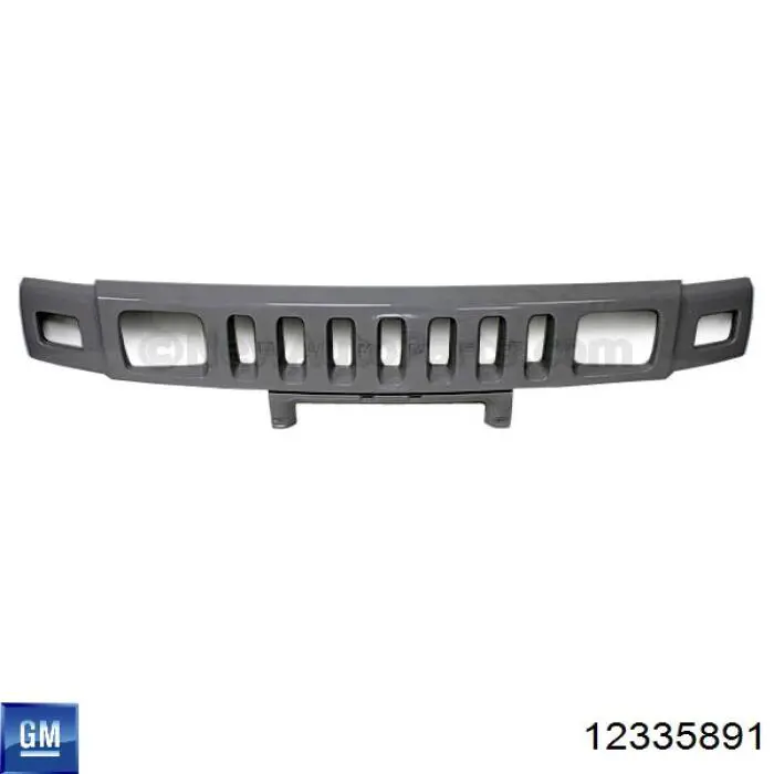 Решетка радиатора на Hummer H2  