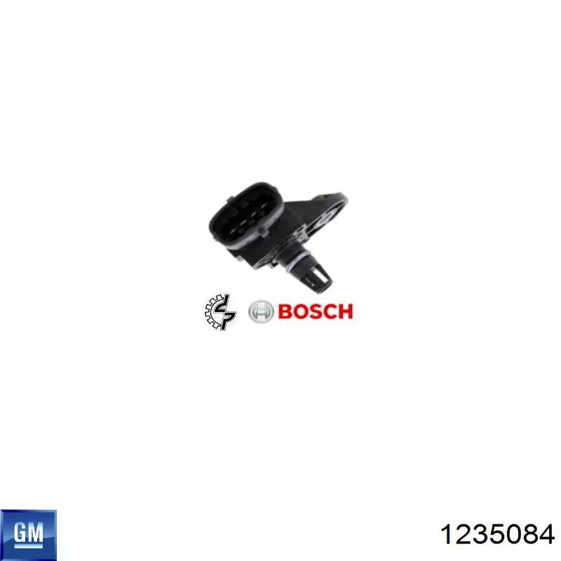 Датчик абсолютного давления 1235084 General Motors