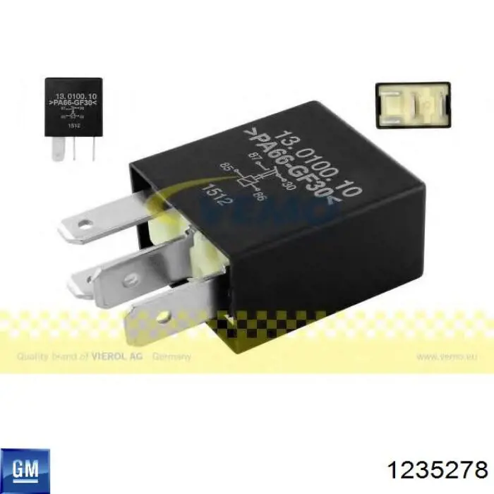 Реле поворотов 30765030 Volvo