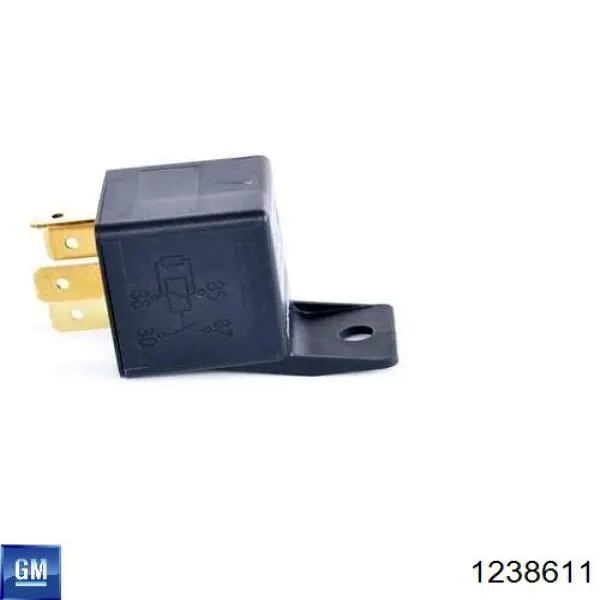 1238611 General Motors Блок переключения кондиционера