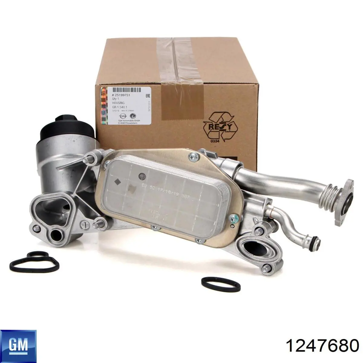 1247680 General Motors Датчик указателя давления масла