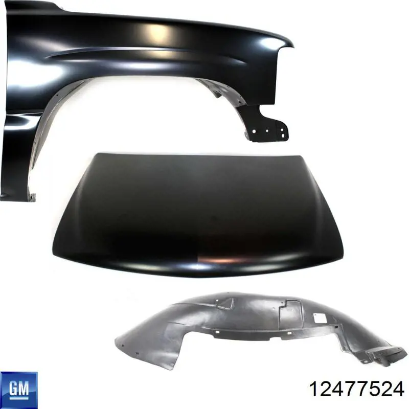 12477524 General Motors Капот