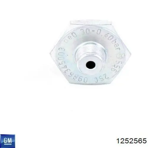 1252565 General Motors Датчик указателя давления масла