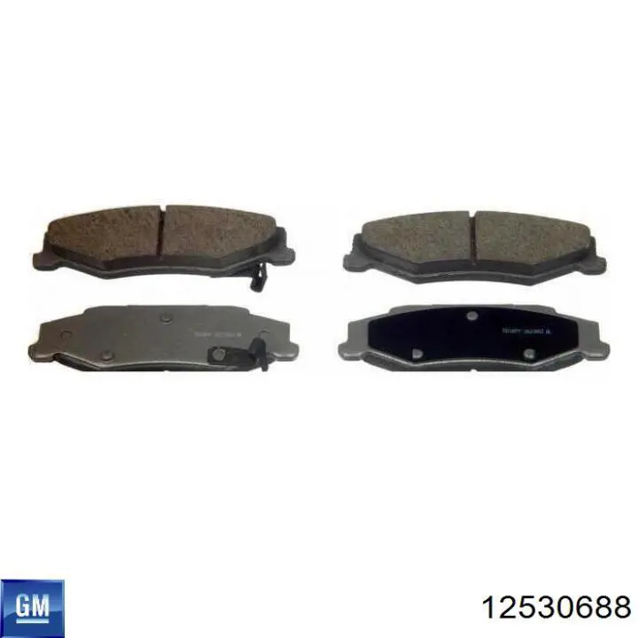 Колодки дисковые  General Motors 19287123 цена, от 34.44 USD