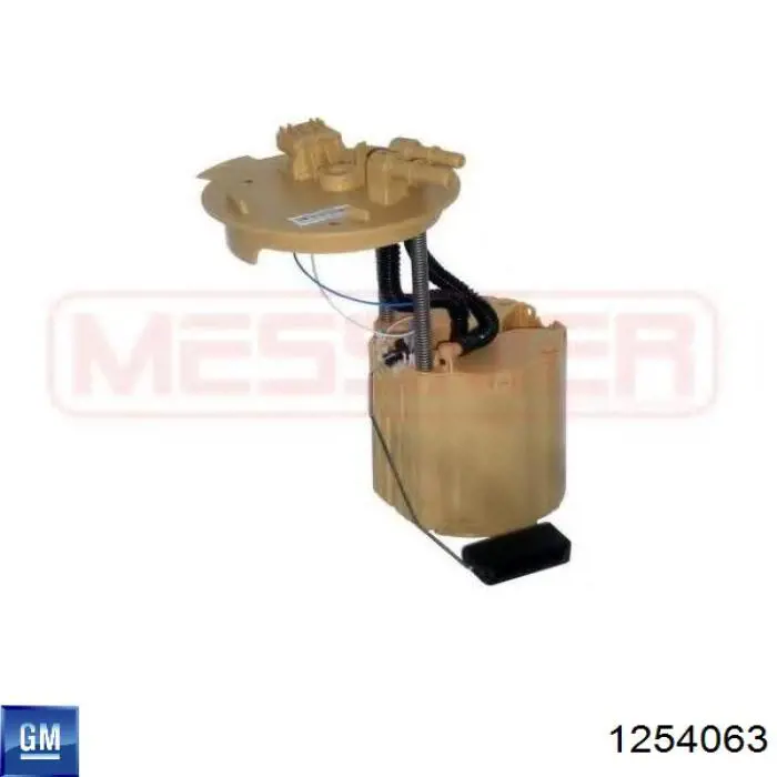 Датчик уровня топлива в бензобаке Opel 1254063 цена, от 49.55 USD