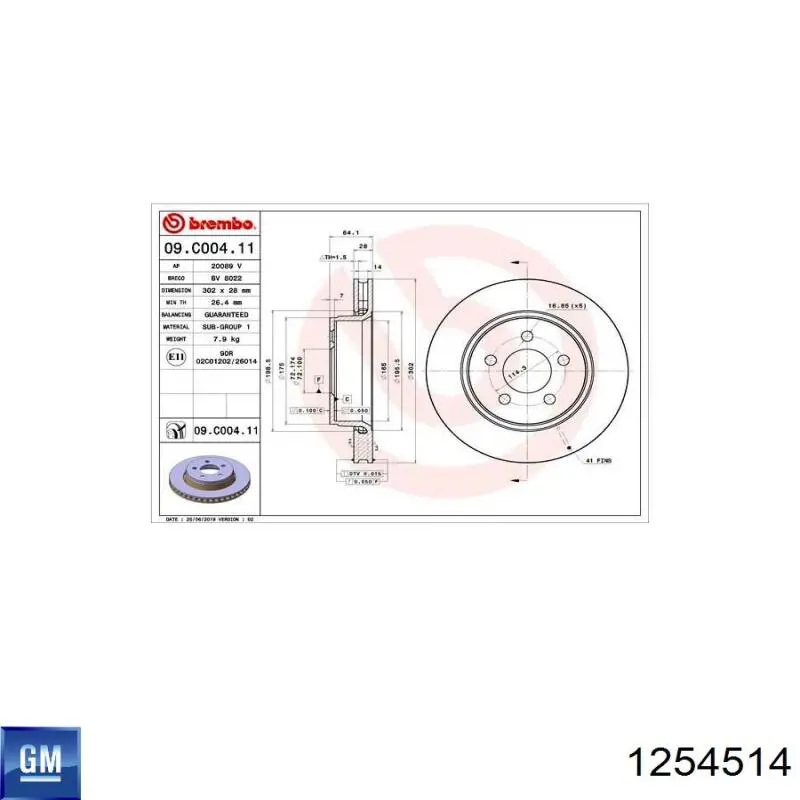  1254514 General Motors