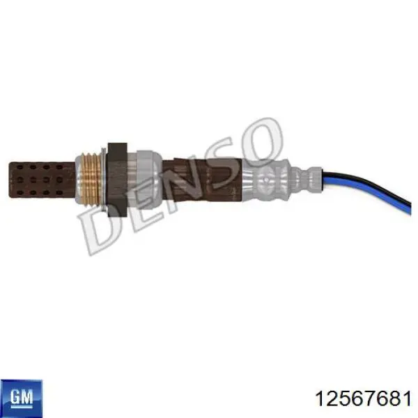 12567681 Peugeot/Citroen sonda lambda, sensor de oxigênio depois de catalisador