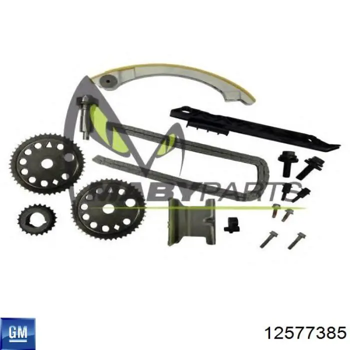 Ремкомплект ГРМ General Motors 12577385 цена, от 170.99 USD