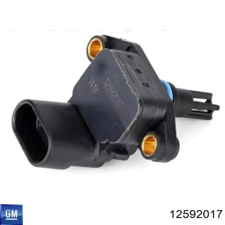 Датчик давления наддува 12592017 Opel