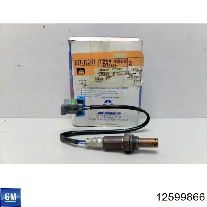 12599866 General Motors лямбда-зонд, датчик кислорода до катализатора