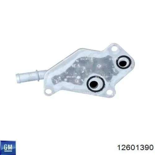 Радиатор масляный (холодильник), под фильтром 650065 Opel